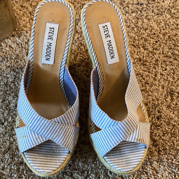 Steve Madden Espadrille Wedges - Picture 4 of 5